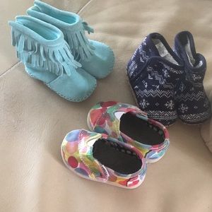 Baby girl shoe lot